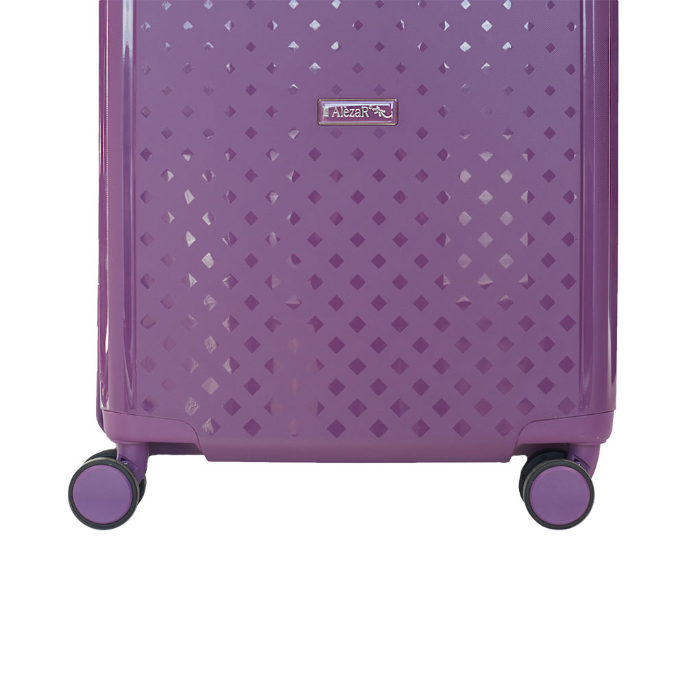 Alezar Premium matkalaukkusetti violetti (20